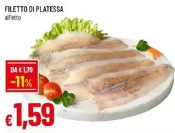 Galassia superstore Filetto di platessa offerta