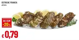 Galassia superstore Ostriche Francia offerta