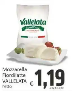 Paghi Poco Mozzarella Fiordilatte Vallelata offerta