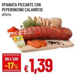 Galassia superstore Spianata piccante con peperoncino calabrese offerta