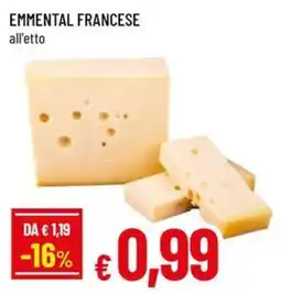 Galassia superstore Emmentale francese offerta