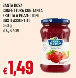 Galassia superstore Santa Rosa confettura con tanta frutta a pezzetttoni offerta