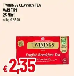 Galassia superstore Twinings English Breakfast Tea offerta