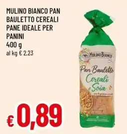 Galassia superstore Mulino Bianco Pan Bauletto Cereali Soia offerta