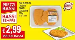 Galassia superstore I nostri panati cotolette offerta