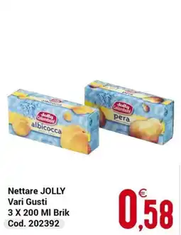 Centro Cash Nettare JOLLY Vari Gusti offerta
