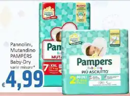 Paghi Poco Pannolini, Mutandino Pampers Baby-Dry offerta