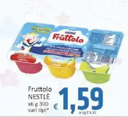 Paghi Poco Fruttolo Nestlé offerta