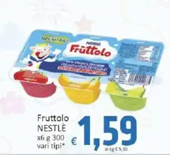 Paghi Poco Fruttolo Nestlé offerta