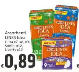 Paghi Poco Assorbenti Lines Idea offerta