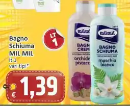 Paghi Poco Bagno Schiuma MIL MIL offerta