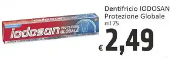Paghi Poco Dentifricio Iodosan Protezione Globale offerta