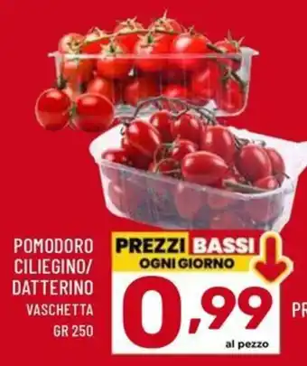 Il Centesimo Pomodoro ciliegino/datterino vaschetta offerta