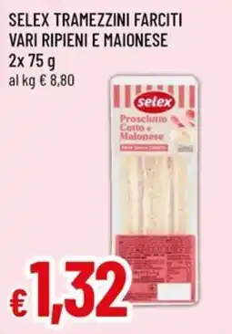 Galassia superstore Selex tramezzini farciti offerta