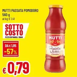 Galassia superstore Passata Mutti offerta