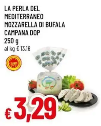 La perla del mediterraneo mozzarella di bufala campana dop