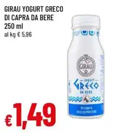 Galassia superstore Girau yogurt greco da bere di capra offerta