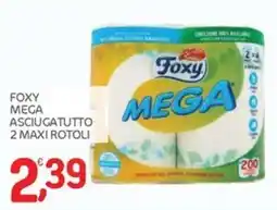 Carni e Affini Supermercati Foxy Mega asciugatutto offerta