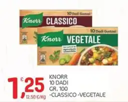 Carni e Affini Supermercati Knorr Classico Vegetale offerta