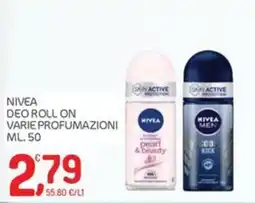 Carni e Affini Supermercati Nivea deo roll on offerta