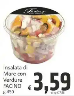 Paghi Poco Insalata di Mare con Verdure FACINO offerta