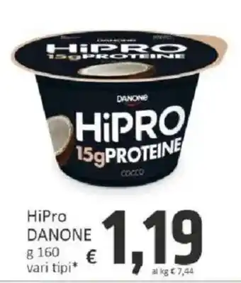 Paghi Poco HiPro Danone offerta