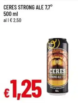 Galassia superstore Ceres strong ale offerta