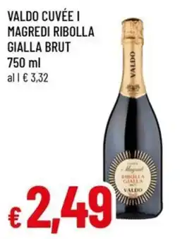 Galassia superstore Valdo cuvée i magredi ribolla gialla brut offerta