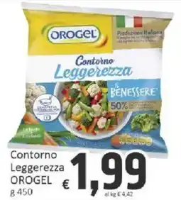 Paghi Poco Contorno Leggerezza OROGEL offerta