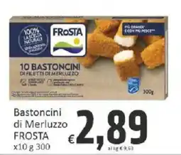 Paghi Poco Bastoncini di Merluzzo FROSTA offerta