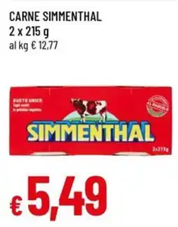 Galassia superstore Carne Simmenthal offerta