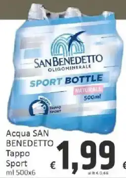 Paghi Poco Acqua SAN BENEDETTO offerta