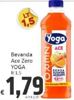 Paghi Poco Bevanda Ace Zero Yoga offerta