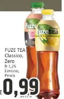Paghi Poco Fuze Tea Classico offerta