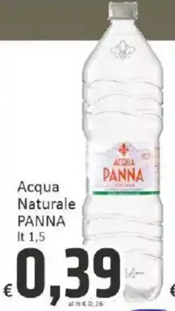 Paghi Poco Acqua Naturale Panna offerta