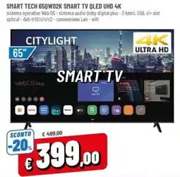 Galassia superstore Smart Tech Smart TV QLED UHD 4K offerta