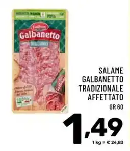 Il Centesimo Salame Galbanetto Tradizionale offerta