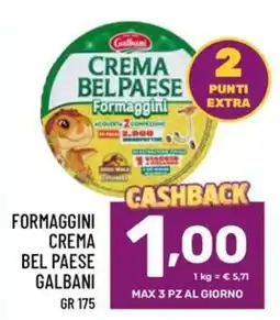 Il Centesimo Formaggini crema bel paese galbani offerta