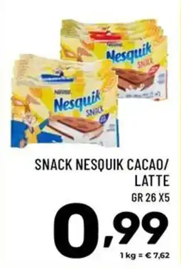 Il Centesimo Snack Nesquik Cacao/Latte offerta