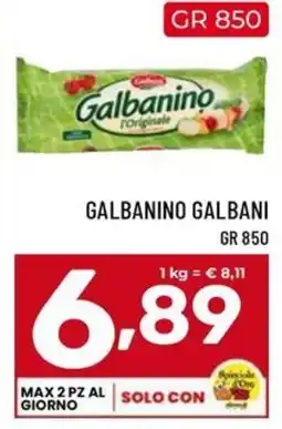 Il Centesimo Galbanino Galbani offerta