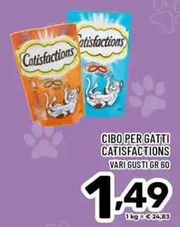 Il Centesimo Cibo per gatti Catisfactions offerta