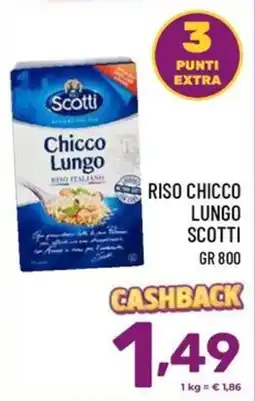 Il Centesimo Riso chicco lungo Scotti offerta