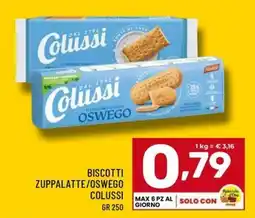 Il Centesimo Biscotti Zuppallette/Oswego Colussi offerta