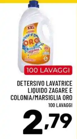 Il Centesimo Detersivo lavatrice liquido Zagare e colonia/Marsiglia Oro offerta