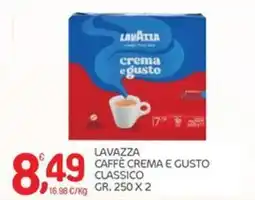 Carni e Affini Supermercati Lavazza caffè crema e gusto classico offerta
