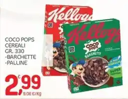 Carni e Affini Supermercati Kellogg's Coco Pops offerta