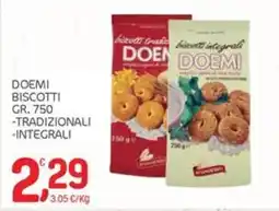 Carni e Affini Supermercati Doemi biscotti offerta