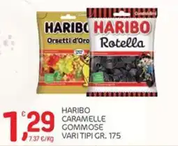 Carni e Affini Supermercati Haribo caramelle gommose offerta