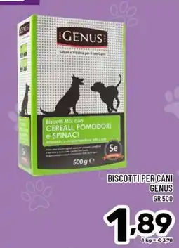 Il Centesimo Biscotti per cani Genus offerta