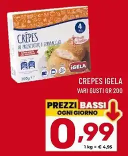 Il Centesimo Crepes Igela offerta